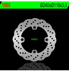 NG Bremsscheibe für HONDA CR 125 1989