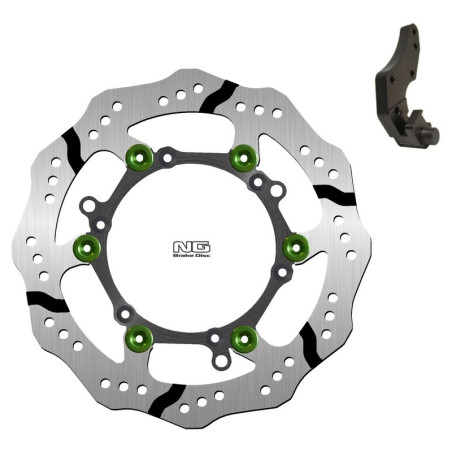 Kit disque de frein Oversize NG BRAKES pétale flottant pour BETA RR 350, RR 390, RR 430, RR 480 de 2011 à 2024