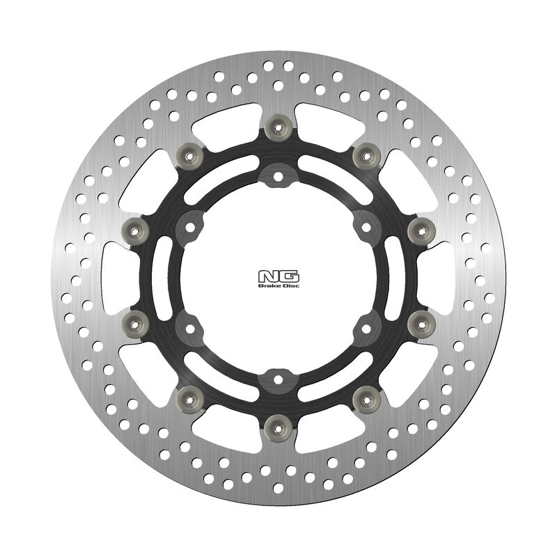 NG BRAKES Round Floating Brake Disc for HUSQVARNA SUPERMOTO 701, KTM SMC 690 and GAS GAS ES 700 2014-2026
