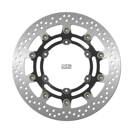 Disque de frein NG BRAKES rond flottant pour HUSQVARNA SUPERMOTO 701, KTM SMC 690 et GAS GAS ES 700 de 2014 à 2026