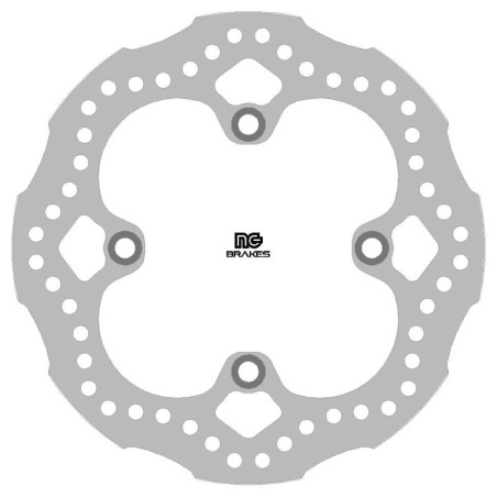 Disque de frein NG BRAKES pétale flottant pour TM RACING EN 144, EN 300, MX 144, MX 300 de 2006 à 2009