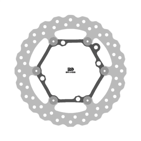 Disque de frein NG BRAKES pétale flottant pour SHERCO SE 300, SE 300 XTREM, SEF 250, SEF 300, SEF 450 de 2025 à 2027