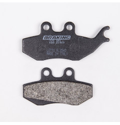 BRAKING Street/Scooter/Off-Road/ATV Halbmetallische Bremsbeläge für BETA RR 50, DERBI SENDA 125 und SHERCO SE 50 2003-2026