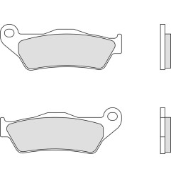 BREMBO brake pads for TM RACING ENF 450 2005-2015