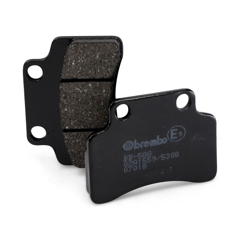 Pastillas de freno orgánicas BREMBO para POLARIS SCRAMBLER 500, SPORTSMAN 400, XPRESS 400 L de 1994 a 1997