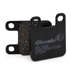 Plaquettes de frein BREMBO Scooter carbone céramique pour APRILIA CLIMBER 280, RX 125, RX 50, BETA EIKON 50 et RIEJU TANGO 50