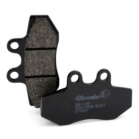 Plaquettes de frein BREMBO Scooter carbone céramique pour TM RACING ENF 250 de 2001 à 2019