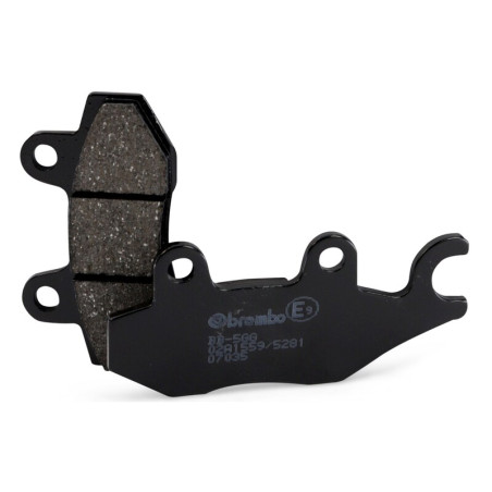 Plaquettes de frein BREMBO Scooter carbone céramique - 07035CC pour MZ SX 125 et DAELIM DELFINO 125 de 2000 à 2014