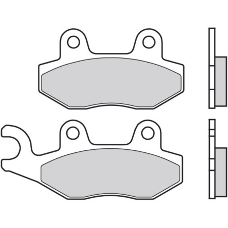 BREMBO Scooter Carbon Ceramic Brake pads - 07035CC for MZ SX 125 and DAELIM DELFINO 125 2000-2014