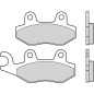 Plaquettes de frein BREMBO Scooter carbone céramique - 07035CC pour MZ SX 125 et DAELIM DELFINO 125 de 2000 à 2014 Plaquettes de frein BREMBO Scooter carbone céramique - 07035CC pour MZ SX 125 et DAELIM DELFINO 125 de 2000 à 2014