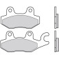 Pastillas de freno orgánicas BREMBO para HONDA XL 125 VARADERO de 2001 a 2011 Pastillas de freno orgánicas BREMBO para HONDA XL 125 VARADERO de 2001 a 2011