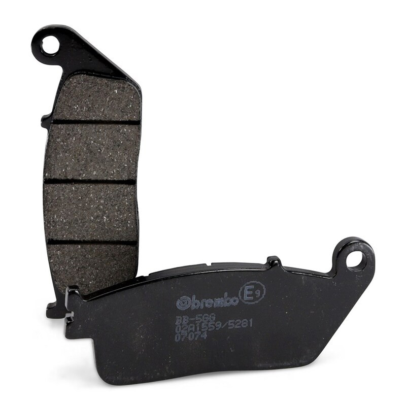 Plaquettes de frein BREMBO Scooter carbone céramique - 07074CC pour DAELIM S2 125 de 2005 à 2008