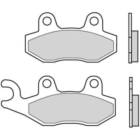 Plaquettes de frein BREMBO Scooter carbone céramique - 07076CC pour VENT, FANTIC et APRILIA de 2014 à 2025