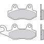 Pastillas de freno orgánicas BREMBO para VENT BAJA 50, FANTIC ENDURO 50 ER COMPETIZIONE y APRILIA SX 50 de 2014 a 2025