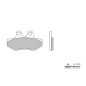 Plaquettes de frein BREMBO Scooter carbone céramique - 07089CC pour APRILIA RX 50, SX 50 de 2003 à 2013 Plaquettes de frein BREMBO Scooter carbone céramique - 07089CC pour APRILIA RX 50, SX 50 de 2003 à 2013