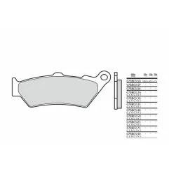 BREMBO Bremsbeläge für KTM ADVENTURE 990, ADVENTURE 990 S, ENDURO 690, RALLY 450, RALLY 690 und APRILIA PEGASO 650 IE 1999-2023