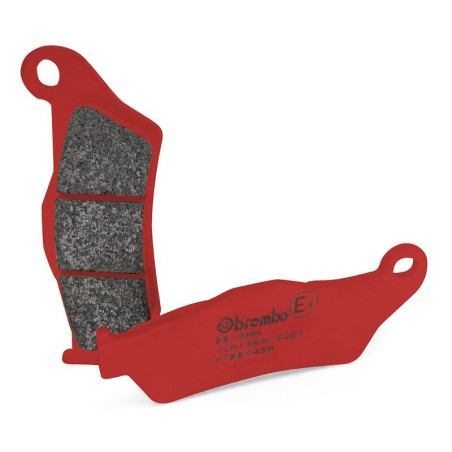 Plaquettes de frein BREMBO route métal fritté pour KTM LC4 640, APRILIA RX 125, YAMAHA XT 660 Z TENERE et HUSQVARNA S - 07BB04SA