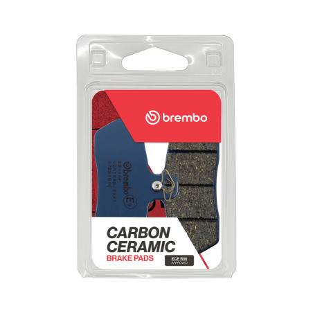 BREMBO Street Carbon Ceramic Brake pads for APRILIA TUAREG 600, TUAREG 600 WIND, CAGIVA W12 350, W8 125 and GILERA RC 600