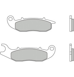 BREMBO Bremsbeläge für HONDA CRF 250 L ABS, CRF 300 L, XL 750 TRANSALP und DERBI MULHACEN 125, TERRA 125 ADVENTURE 2008-2026