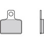 BREMBO Street Carbon Ceramic Brake pads for GAS GAS TXT 125, SCORPA TY-S 125 F, SHERCO ST 125 and HUSQVARNA CR 125 2000-2023