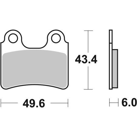 Pastillas de freno BREMBO para BETA EVO 125, SCORPA TY-S 125 F, SHERCO ST 125 y GAS GAS TXT 125 de 2000 a 2023