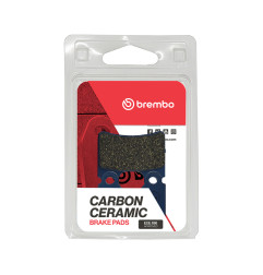 BREMBO Street Carbon Ceramic Brake pads for BETA EVO 125, SCORPA TY-S 125 F, SHERCO ST 125 and GAS GAS TXT 125 2000-2023
