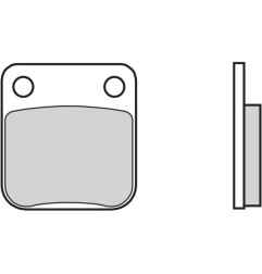 BREMBO Street Carbon Ceramic Brake pads for SUZUKI DR 125 S, KAWASAKI KLX 125, DAELIM S2 125 and HUSQVARNA CR 125 1981-2016