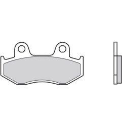 BREMBO Street Carbon Ceramic Brake pads for HONDA TRX 250 R FOURTRAX 2WD, XL 125, XL 250, XL 350, XL 600 1982-1990