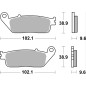 Pastillas de freno sinterizadas BREMBO para HONDA CMX 500 A REBEL ABS, NX 500, NX 500 E-CLUTCH, XL 600 V TRANSALP de 1994 a 2026 Pastillas de freno sinterizadas BREMBO para HONDA CMX 500 A REBEL ABS, NX 500, NX 500 E-CLUTCH, XL 600 V TRANSALP de 1994 a 2026