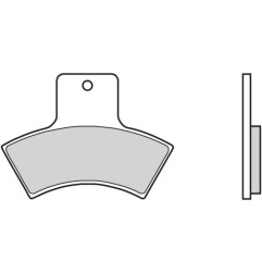BREMBO Off-Road Sintered Metal Brake pads for POLARIS SCRAMBLER 400, SCRAMBLER 500, SPORTSMAN 400, TRAIL BLAZER 250 1990-2013