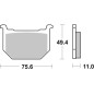 Plaquettes de frein BREMBO route carbone céramique pour SUZUKI GN 250 de 1985 à 2001 Plaquettes de frein BREMBO route carbone céramique pour SUZUKI GN 250 de 1985 à 2001
