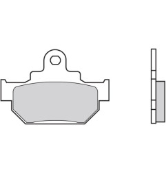 Plaquettes de frein BREMBO route carbone céramique pour SUZUKI DR 600 R DAKAR, DR 600 S de 1985 à 1989
