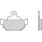 BREMBO Street Carbon Keramik Bremsbeläge für SUZUKI DR 600 R DAKAR, DR 600 S 1985-1989