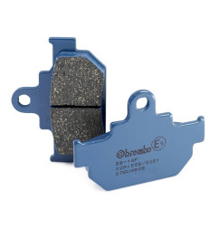 Plaquettes de frein BREMBO route carbone céramique pour SUZUKI DR 600 R DAKAR, DR 600 S de 1985 à 1989