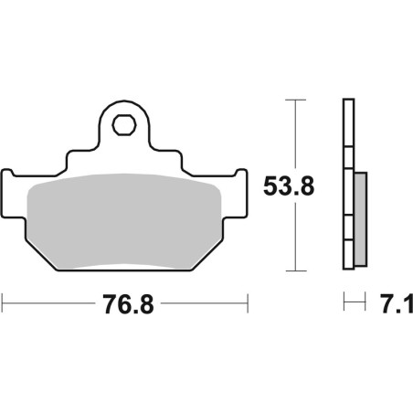 Pastillas de freno BREMBO para SUZUKI RM 500, TU 250 X de 1985 a 2001