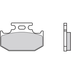 Plaquettes de frein BREMBO Off-Road métal fritté pour SUZUKI DR 350 S, DR 350 SE, RMX 250 et YAMAHA WRF 400, YZ 125, YZ 250