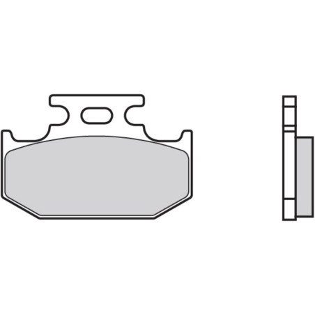 Pastillas de freno sinterizadas BREMBO para SUZUKI DR 350 S, DR 350 SE, RMX 250 y YAMAHA WRF 400, YZ 125, YZ 250 de 1989 a 1999
