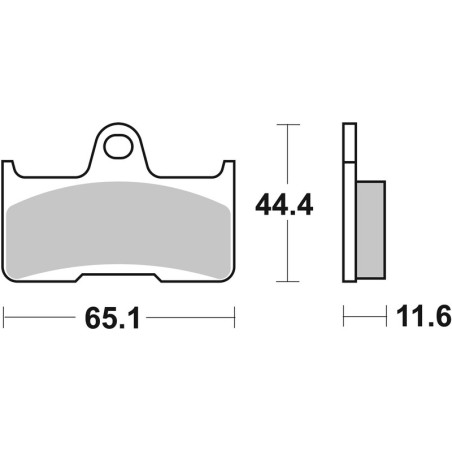 Pastillas de freno BREMBO para CF MOTO CF 500 TERRALANDER de 2013 a 2014