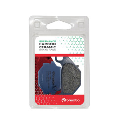 Pastillas de freno orgánicas BREMBO para YAMAHA YFM 300 GRIZZLY 2WD de 2012