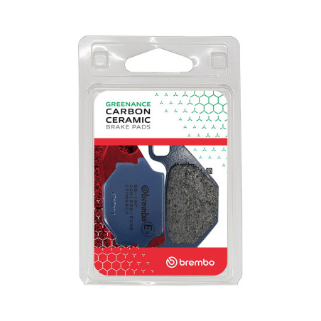 Plaquettes de frein BREMBO route carbone céramique pour YAMAHA YFM 300 GRIZZLY 2WD de 2012