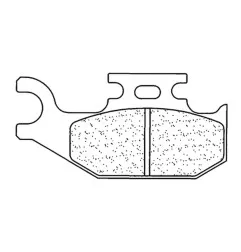 Plaquettes de frein CL BRAKES Quad métal fritté pour YAMAHA YFM 700 RAPTOR 2WD, YFZ 450 et CAN-AM OUTLANDER 650, RENEGADE 500