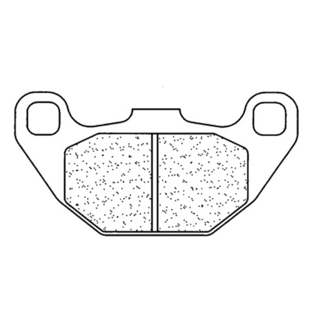 Plaquettes de frein CL BRAKES Quad métal fritté pour KYMCO MAXXER 50 de 2005 à 2020