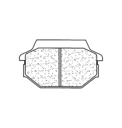 CL BRAKES ATV Sintered Metal Brake pads for KYMCO MAXXER 50 2005-2020