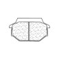 Plaquettes de frein CL BRAKES Quad métal fritté pour KYMCO MAXXER 50 de 2005 à 2020