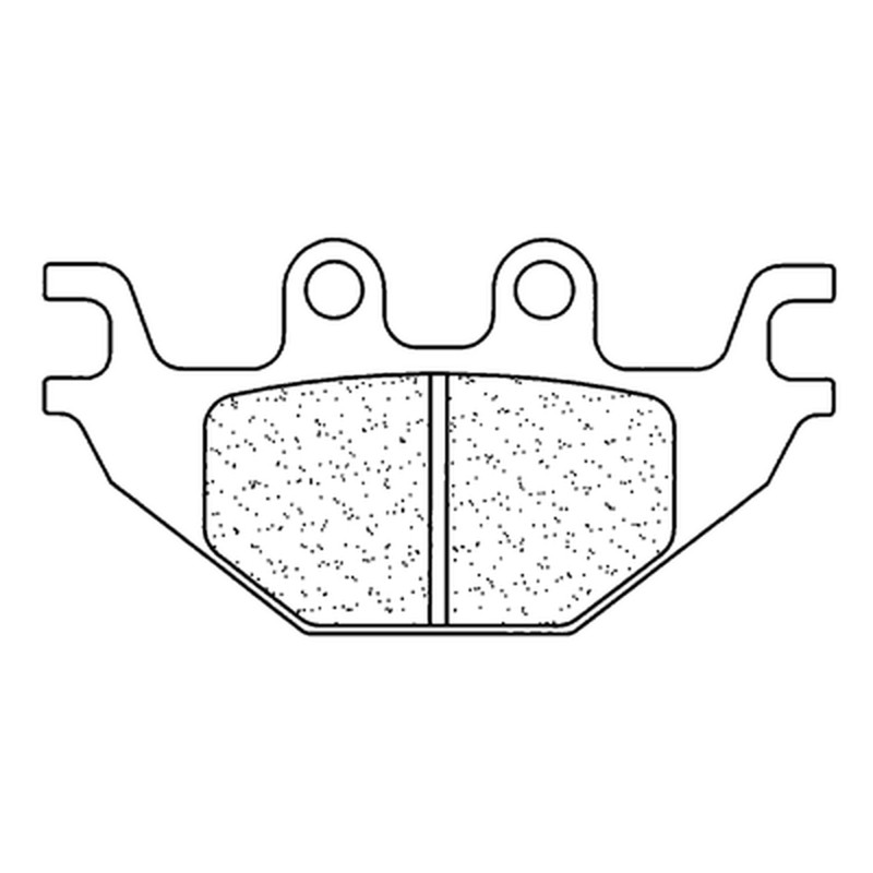 Juego de pastillas sinterizadas CL BRAKES ( ) para KYMCO, TGB, KAWASAKI y CAN-AM de 2005 a 2025
