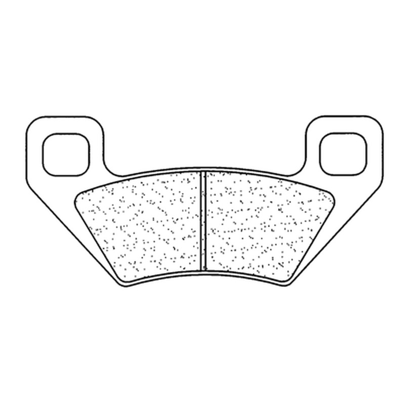 CL BRAKES Off-Road Sintered Metal Brake pads for ARCTIC CAT 500 4WD AUTO TRANS. FIS, 500 4WD MANUAL TRANS. FIS 2002-2009