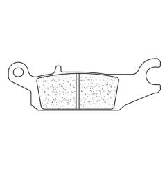 CL BRAKES Bremsbeläge für YAMAHA YFM 700 GRIZZLY EPS 4WD, YFM 700 GRIZZLY EPS CAMO 4WD, YFM 700 KODIAK 4WD 2007-2025 - 1193ATV1