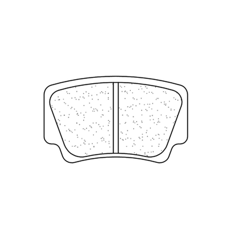 CL BRAKES ATV Sintered Metal Brake pads for KTM XC 450, XC 525 2008-2012