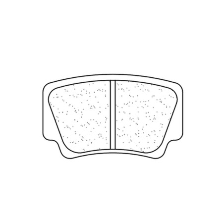 CL BRAKES ATV Sintered Metal Brake pads for KTM XC 450, XC 525 2008-2012