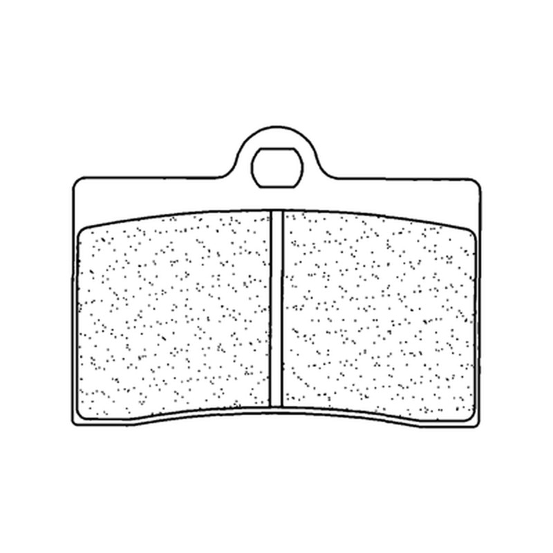 CL BRAKES Street Sintered Metal Brake pads for GAS GAS SM 125, BETA EURO 350, HUSQVARNA SMR 400 and KTM STING 125 1999-2009